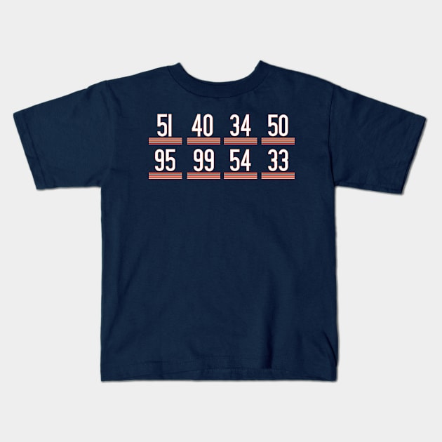 Bears Legends Blue Kids T-Shirt by tsengaus